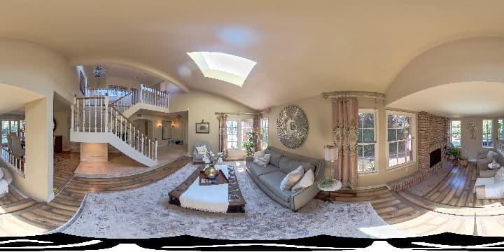 Staged Living Room