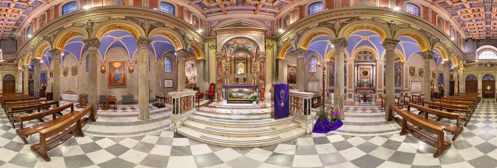 CHURCH OF SS. SALVATORE IN ONDA - central nave