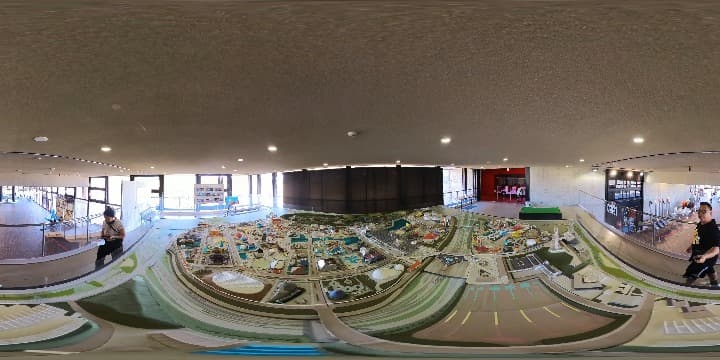 Scale Model of the Exposition Park