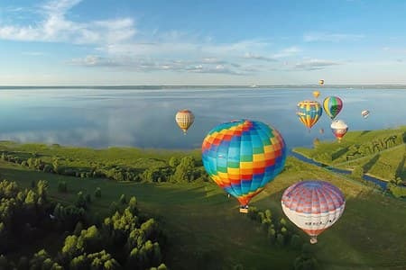 The Golden Ring of Russia Air Balloon festival. Part I