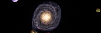 Whirlpool Galaxy,M 51 galaxy(M51a and M51b)